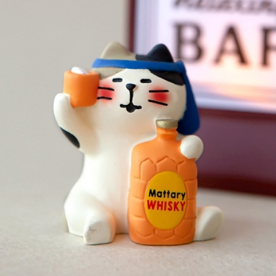 데꼴 고양이 bar 피규어 모음