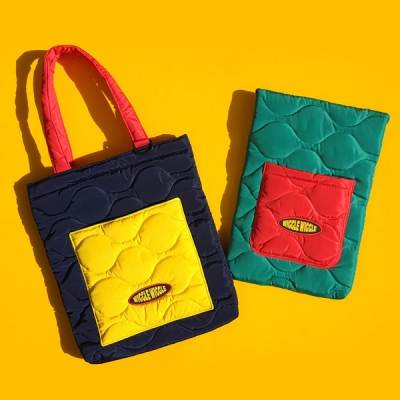 [위글위글] 패딩 숄더백