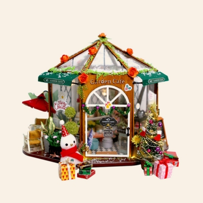 DIY 미니어처 가든카페 크리스마스패키지_(1517915)