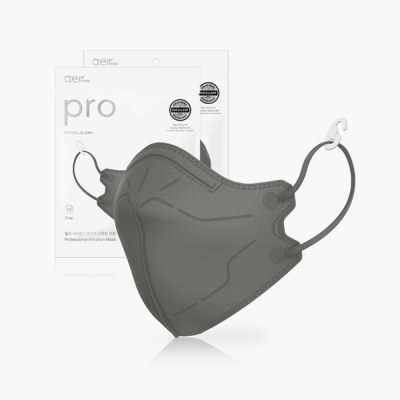 aer[공식판매원] 아에르 프로 컬러마스크 그레이 10매