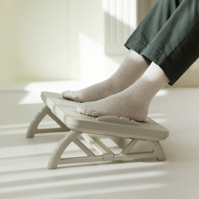 각도조절 가능 브리즈 사무실 발받침대/다리받침대