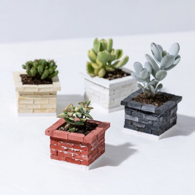 [리얼브릭] DIY 미니어처 화단 S