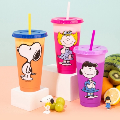 [Peanuts] 프렌즈 리유저블 콜드컵 세트