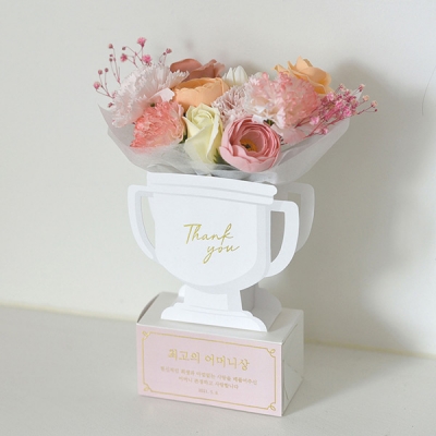 [아이올라]플라워 트로피 반전 용돈박스