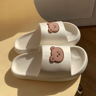 [당일발송][BEST]말랑말랑 통굽 곰돌이 슬리퍼 사무실 실내화 실외화