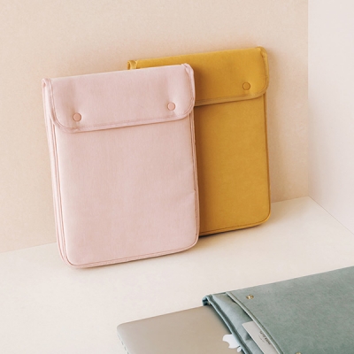 버튼 노트북 파우치 13인치 (5종)
