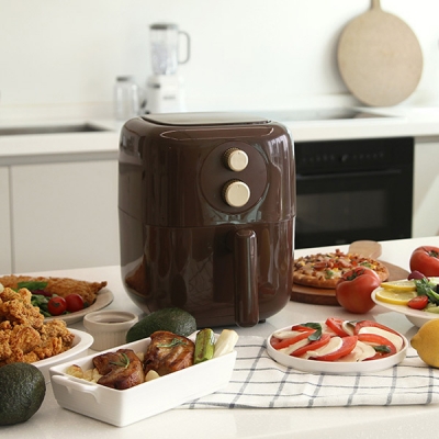 에센셜 저소음 에어프라이어 3L