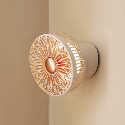 소싱 썬플라워 멀티 탁상용 써큘레이터 미니 무선 캠핑 선풍기