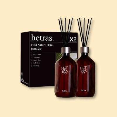 헤트라스 프리미엄 대용량 디퓨저 500mlx2개 선물세트