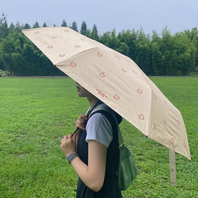 큐피드곰 UV 차단 암막 3단 우양산 2colors