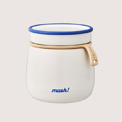 [MOSH]모슈 보온보냉 라떼 죽통 푸드자 480ml 화이트