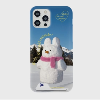 windy snowman [카드수납 폰케이스]