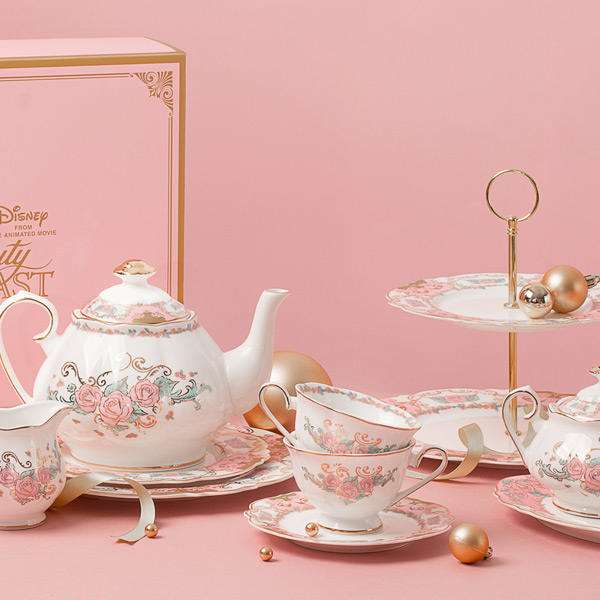 [디즈니] 미녀와야수_Tea Pot set (티팟+찻잔2인조)