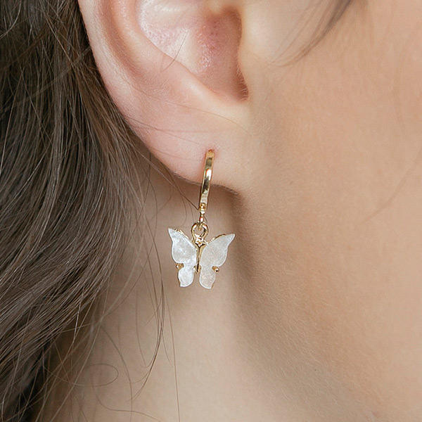 blossom one touch earrings (5colors)