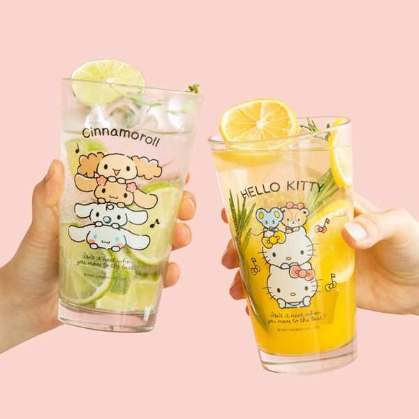 [Sanrio] 산리오캐릭터즈 유리컵