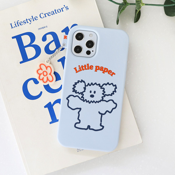 Little PaPer 리틀페퍼 실리콘 케이스 for iPhone12 series