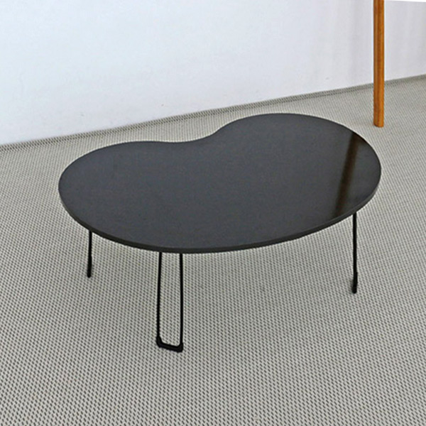 (79cm 대형) LPM 접이식 좌식 테이블 땅콩 오브제 테이블 소파테이블