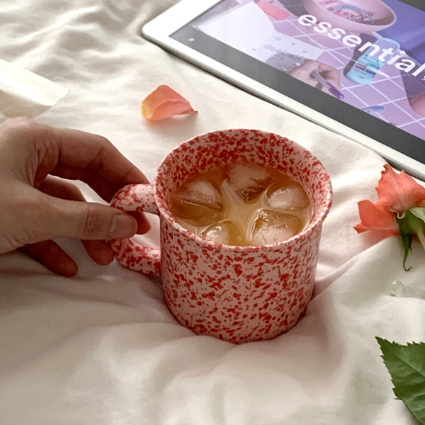 [15%쿠폰] 컬러팝 머그잔 4color (무광 카페 컵 선물 신혼)