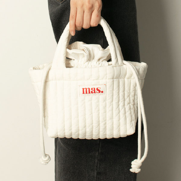 [키링증정이벤트] Stitched cotton mini bag