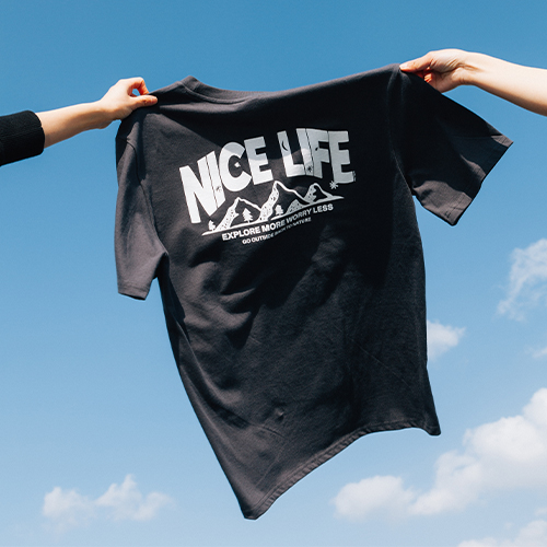 NICE LIFE TSHIRT 나이스 라이프 티셔츠