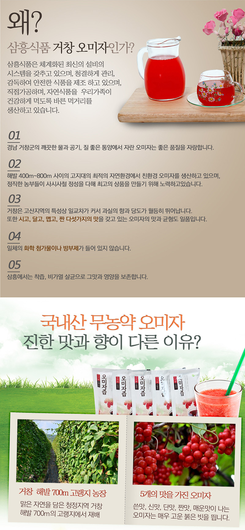텐바이텐 10X10 : 산이랑 고랭지 오미자즙(100ml X 30포)
