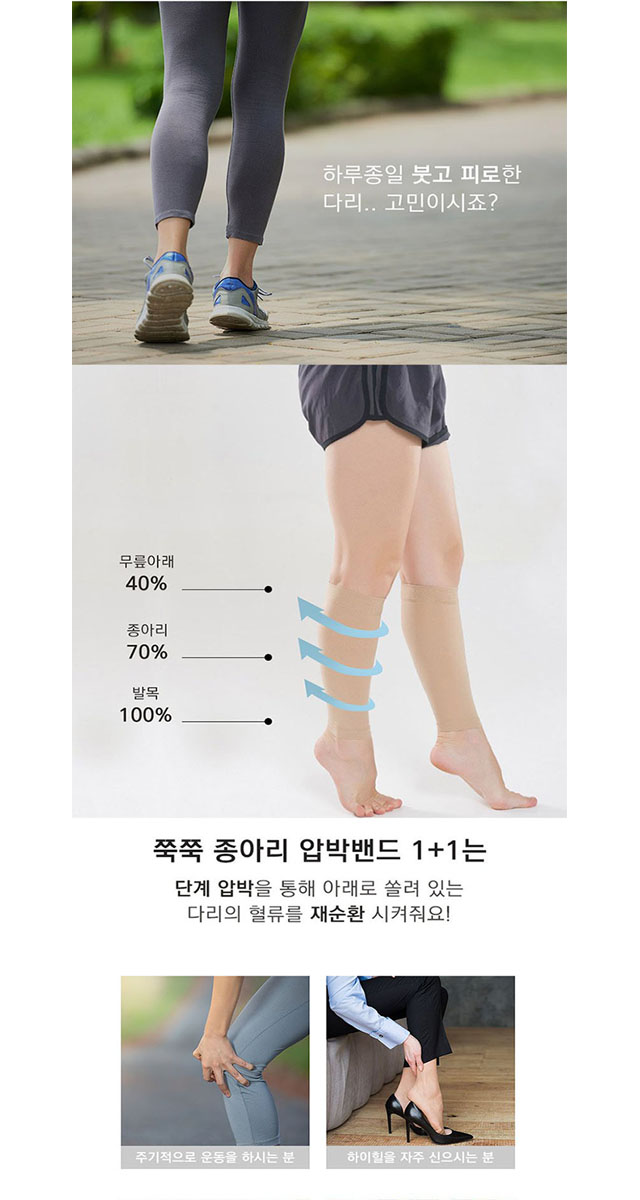 Zippered Compression Socks Support Stockings Leg Calf Men's
