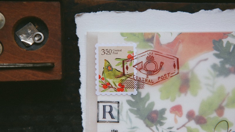 [OURS] Postmark Transfer Sticker 상세 이미지 4