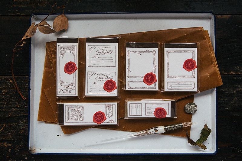 [OURS] Wooden frame letterpress label book 상세 이미지 9