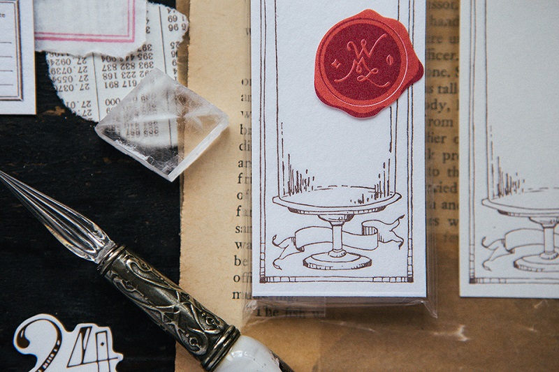 [OURS] Glass Dome letterpress label book 상세 이미지 3