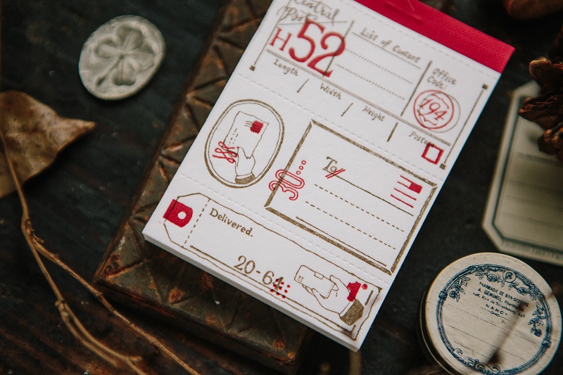 [OURS] Postal Letterpress Label Book 상세 이미지 2
