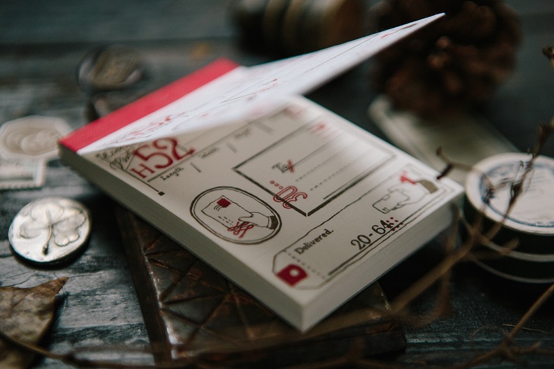 [OURS] Postal Letterpress Label Book 상세 이미지 3