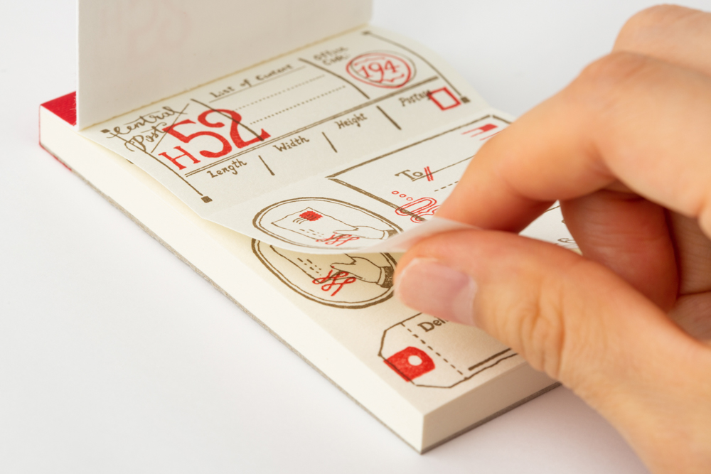 [OURS] Postal Letterpress Label Book 상세 이미지 8