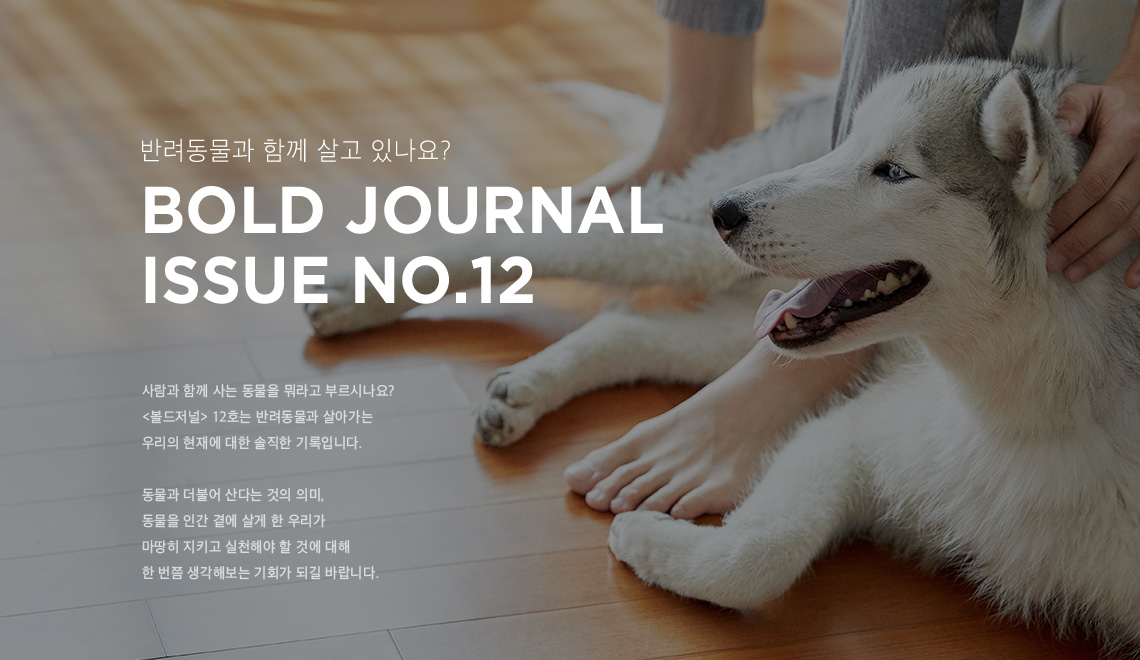 반려동물과 함께 살고 있나요?