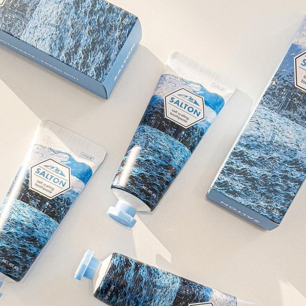 천연 소금 치약 상품 이미지