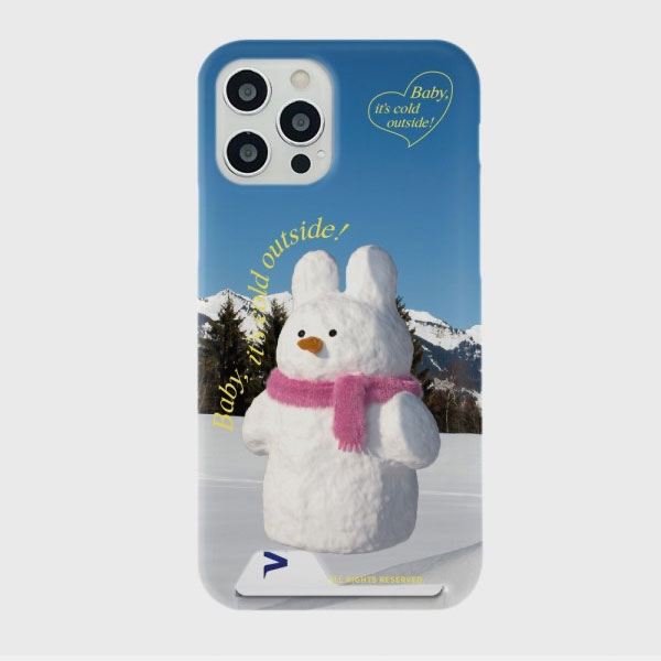 windy snowman [카드수납 폰케이스]