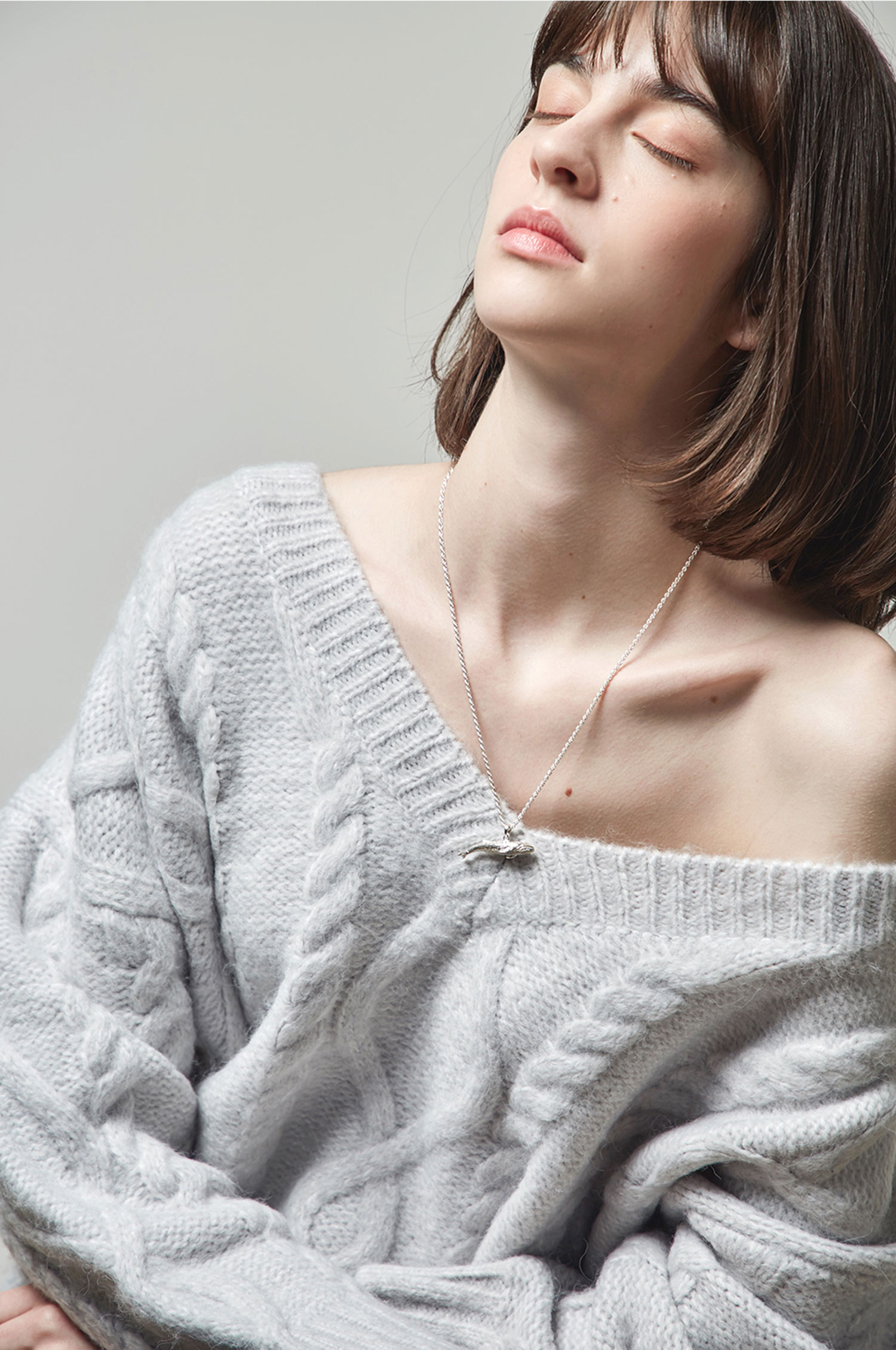 Blue Whale_ver.1_50cm_Necklace 블루웨일 상세 이미지 5