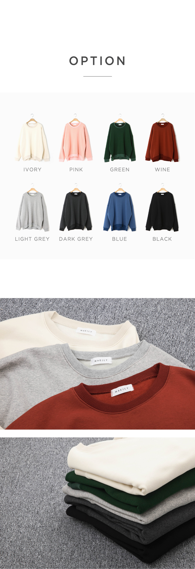 napping crew sweatshirt 상세 이미지 3