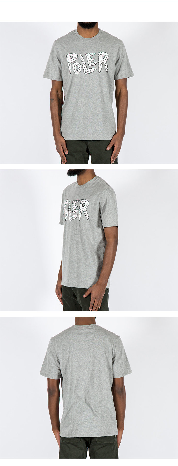 TEE - POLE CAT(GRAY HEATHER) 상세 이미지 2