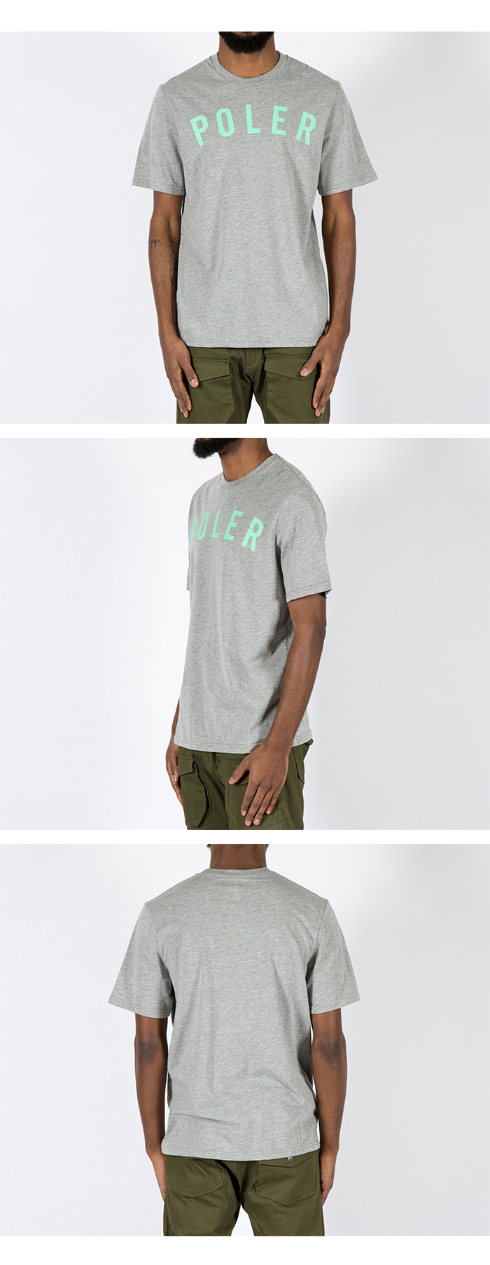 TEE - STATE(GRAY HEATHER) 상세 이미지 2