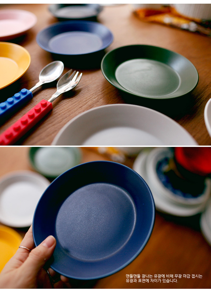 *new* simple matt basic plate S 상세 이미지 2