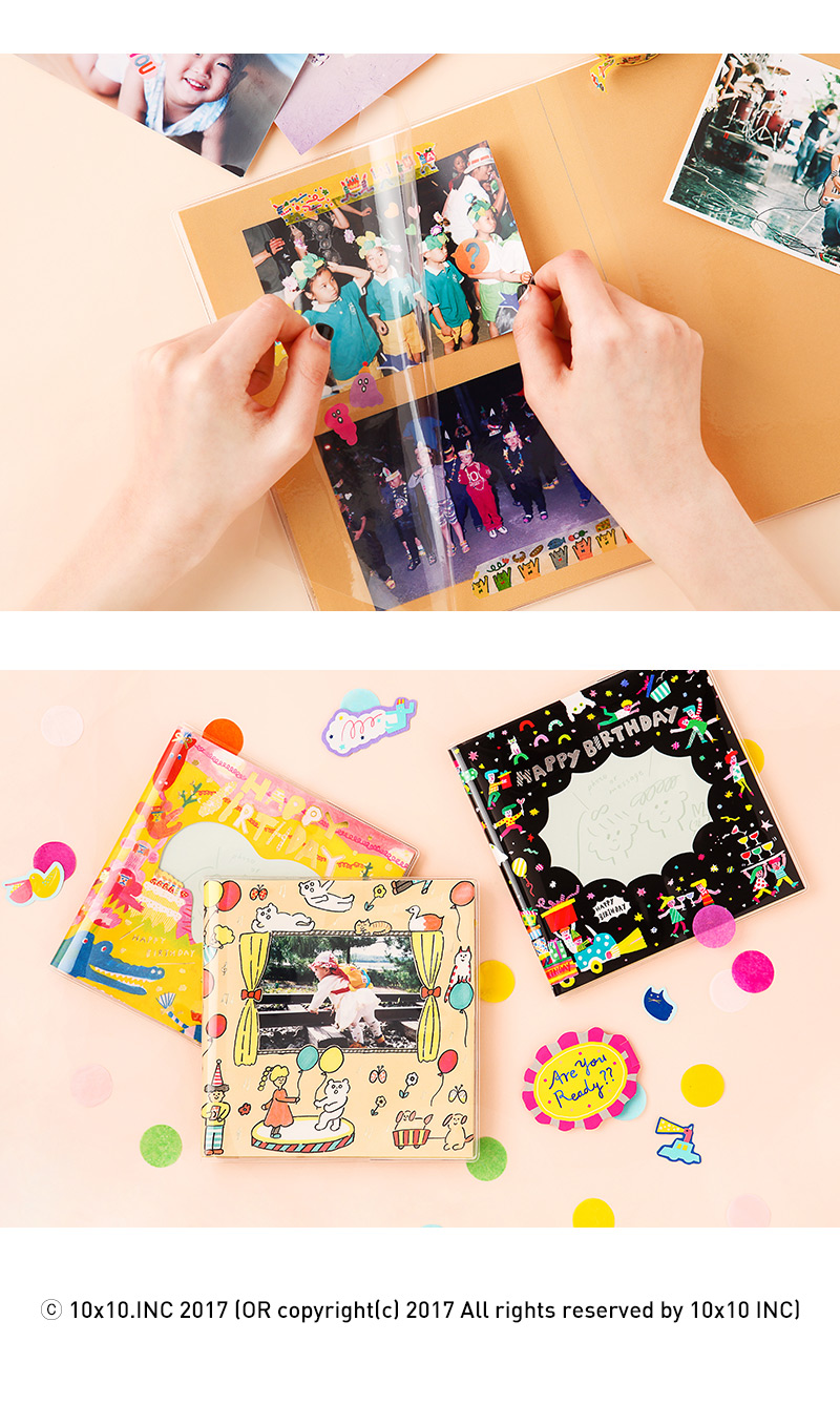 [AIUEO] PICNIC ALBUM L size with window (3 options) 상세 이미지 5