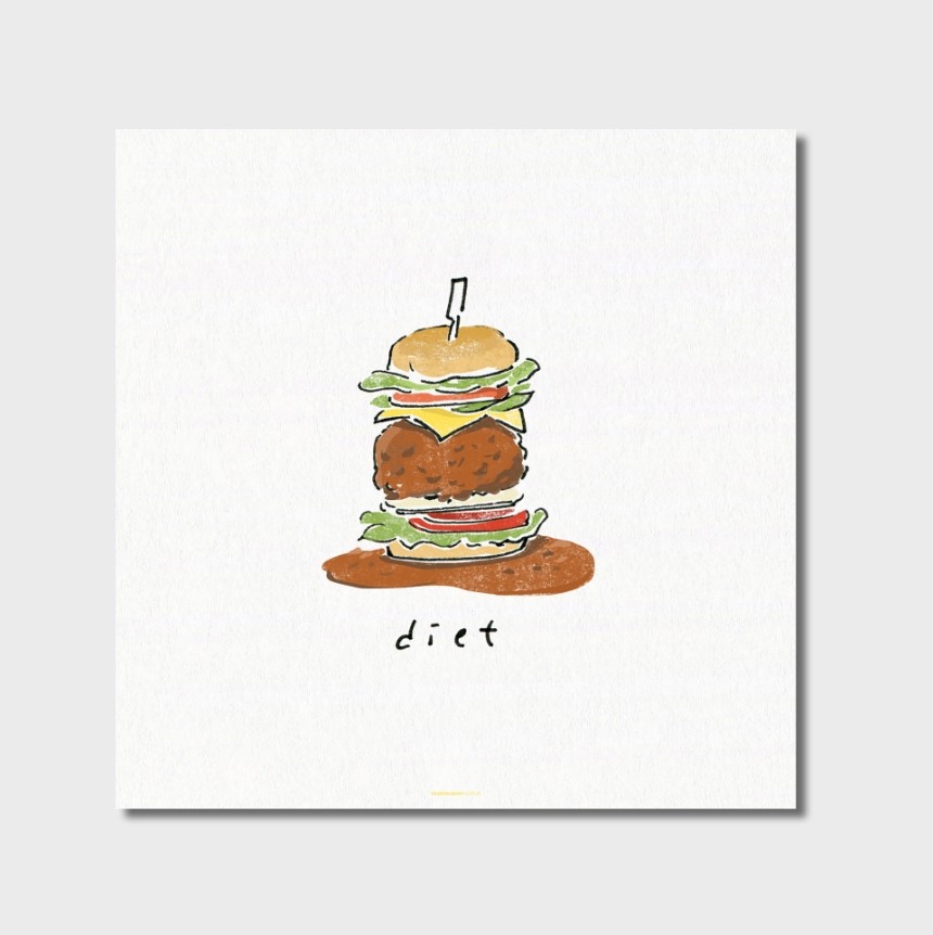 라미나테이블 포터블에디션 | 드로잉메리에디션 art no. 001 상세 이미지 1