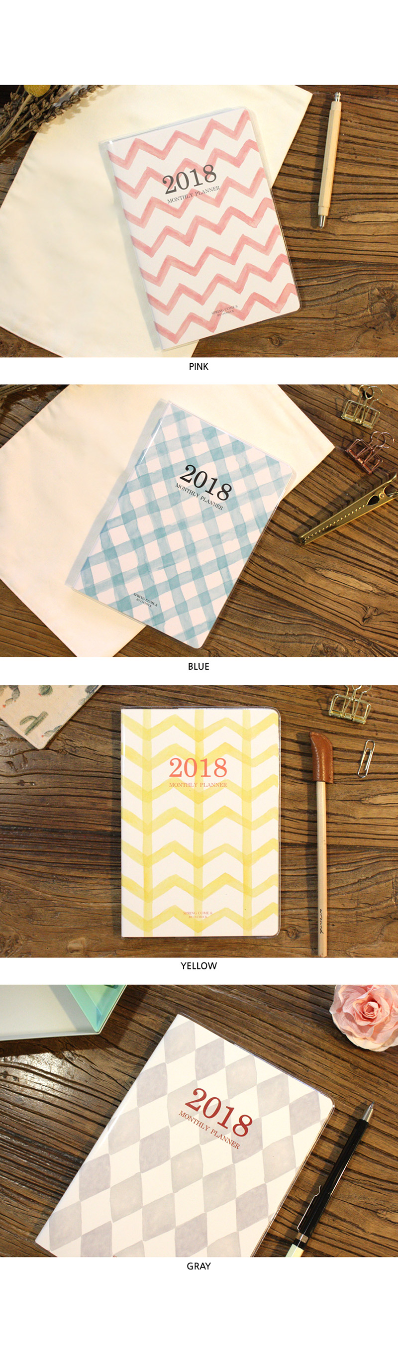 2018 MONTHLY PLANNER 상세 이미지 3