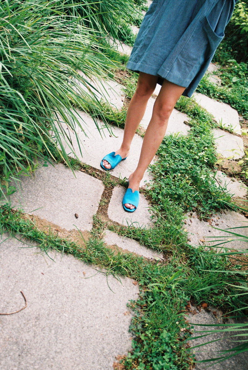 T014 v-slipper marine blue 상세 이미지 3