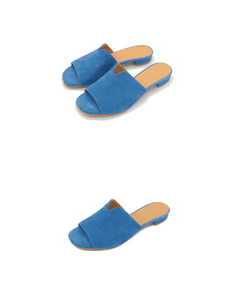 T014 v-slipper aqua blue 상세 이미지 5
