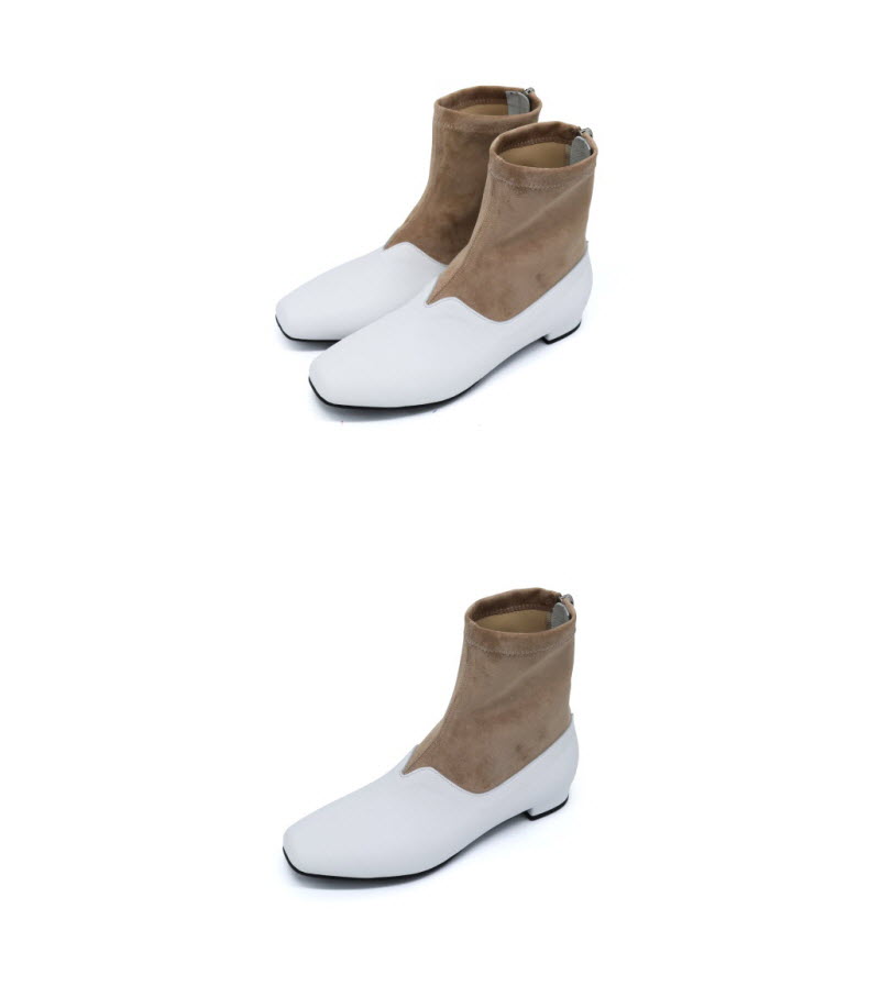 T021 span boots white (2cm) 상세 이미지 6