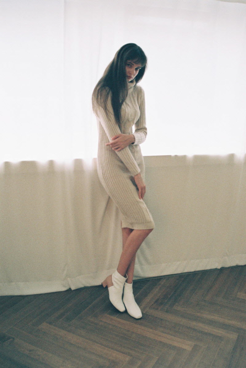 T020 block boots white (5cm) 상세 이미지 3