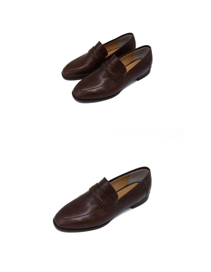 T005 penny loafer brown (1.5cm) 상세 이미지 5
