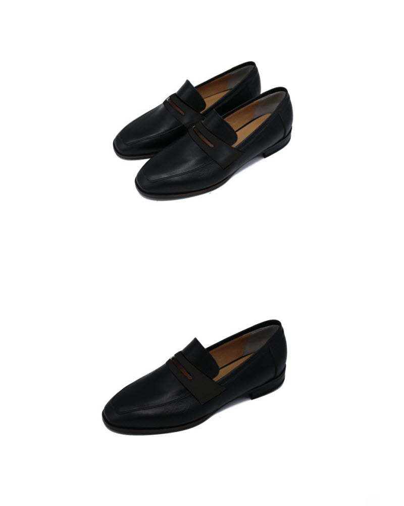 T005 penny loafer black (1.5cm) 상세 이미지 5