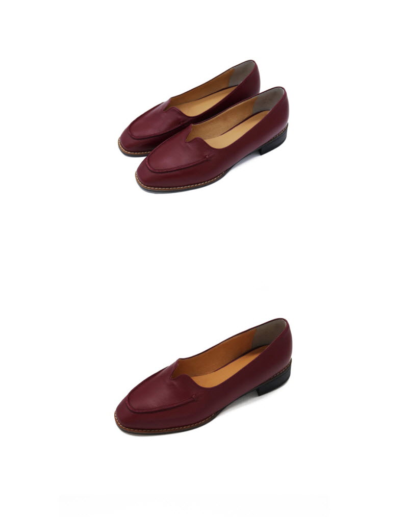 T004 voca loafer wine (1.5cm) 상세 이미지 5